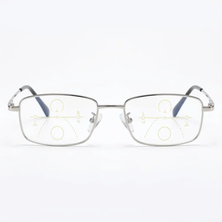 Progressive Reading Glasses with Blue Light Filter and Anti Glare Coating