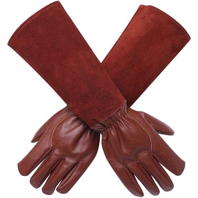 Gardening Gloves with Reinforced Palm and Textured Fingertips, Elastic Wristband