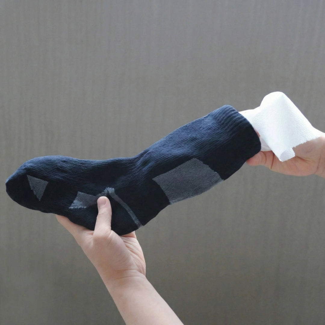 Waterproof Socks, Breathable Hiking Wading Outdoor Crew Socks, Warm Unisex