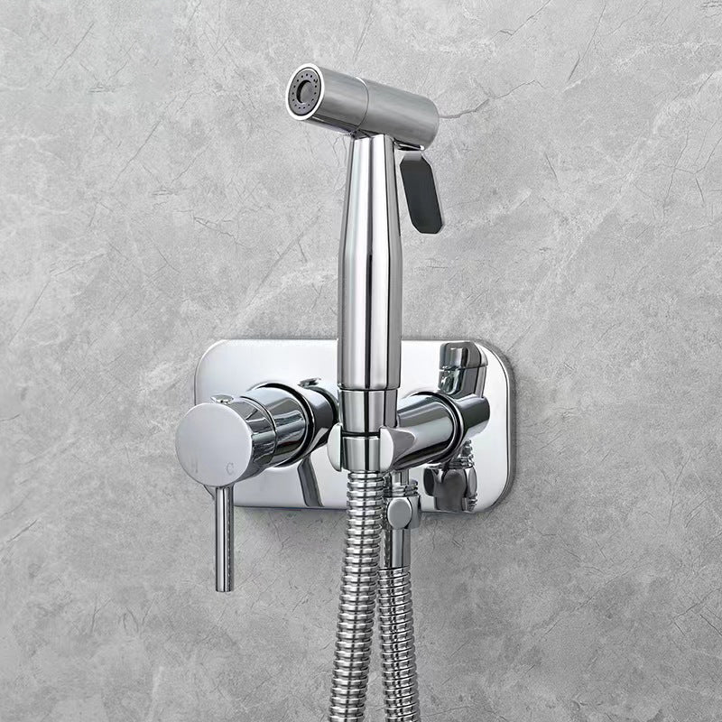 Brass Bidet Sprayer with Hot and Cold Water Control and Dual Spray Modes