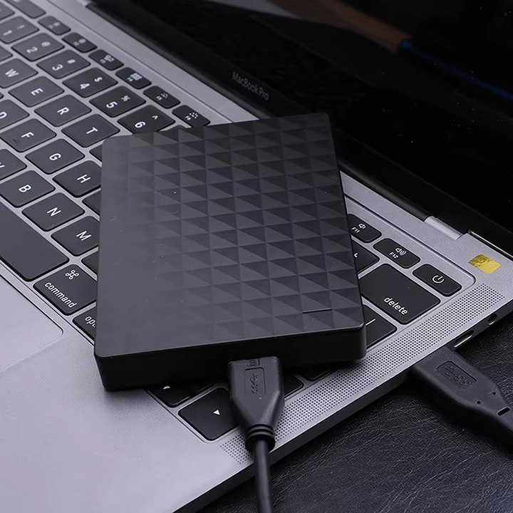 64GB External Hard Drive with USB 3.0 Connection and Backup Software