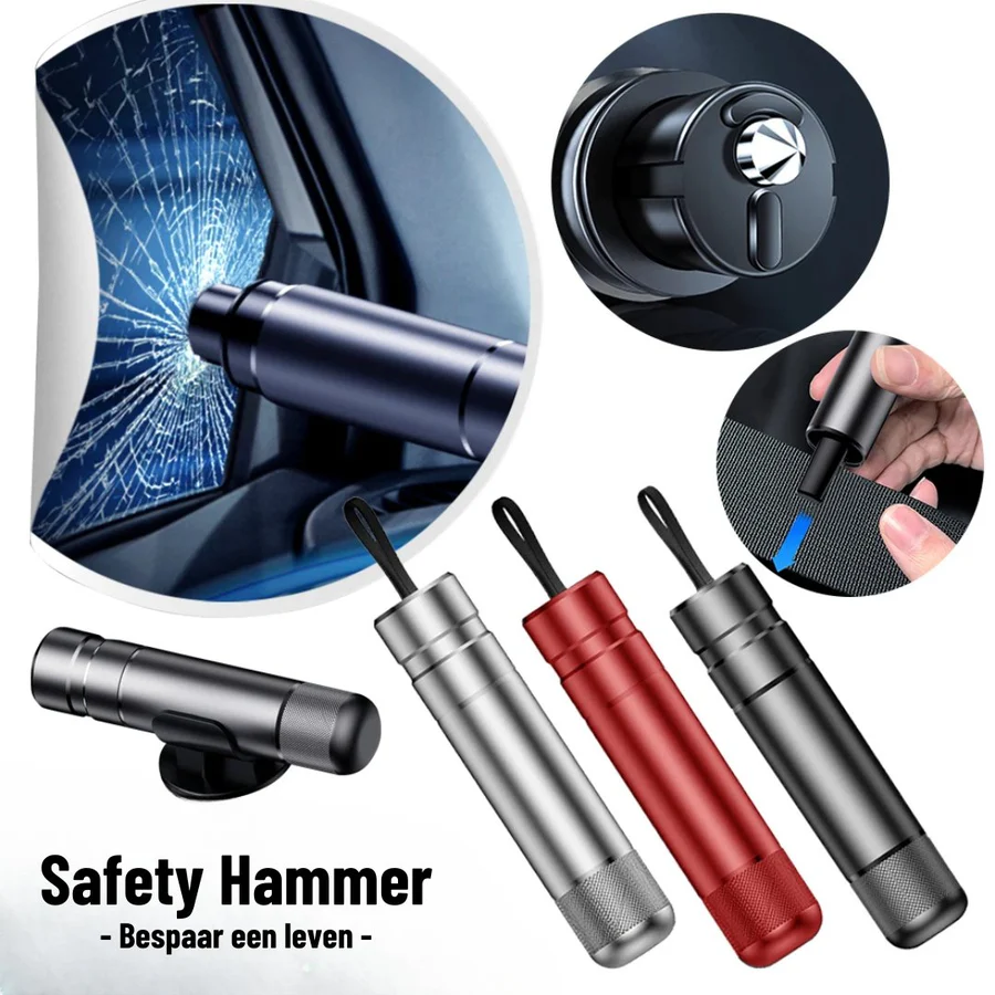 Safety Hammer for Emergencies, Car Proof