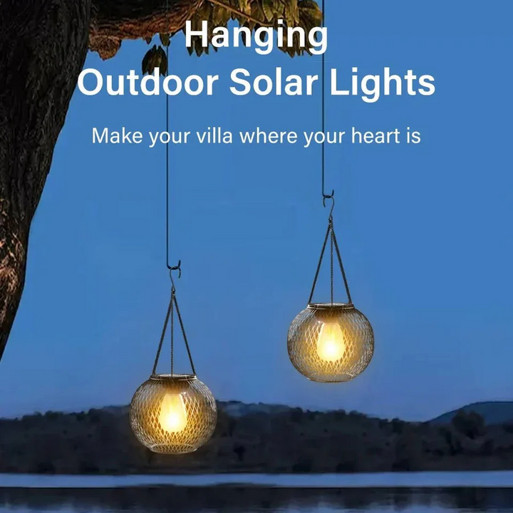 Outdoor Solar Hanging Lantern