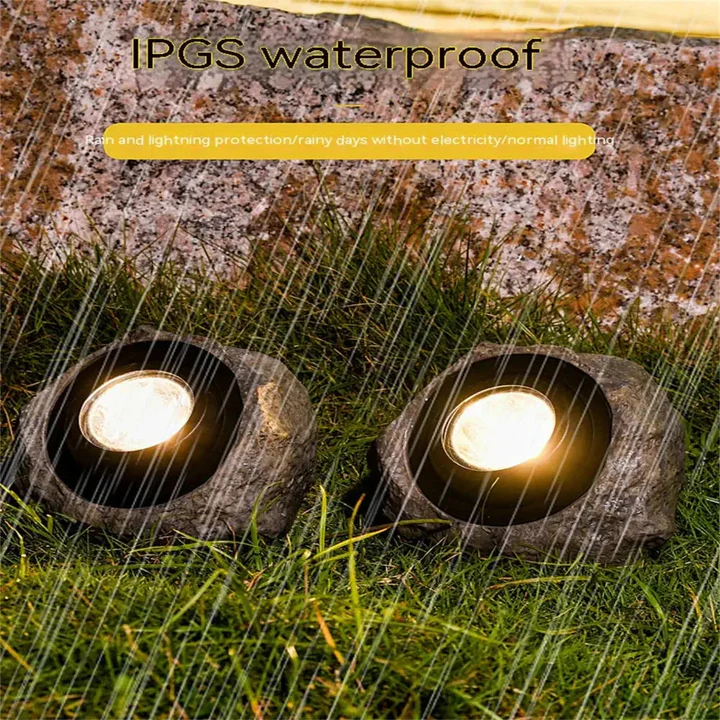 Stone Pathway lighting