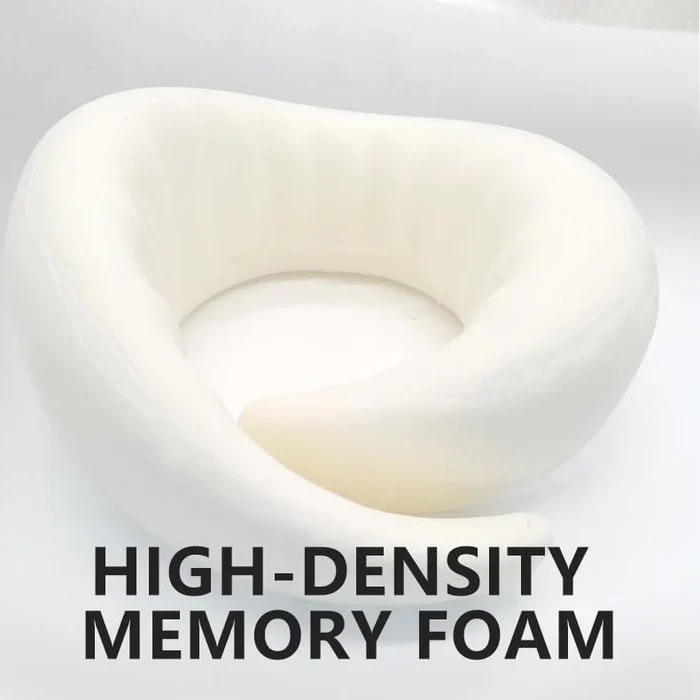 Snail Style Memory Foam, Travel Curved Neck Pillow