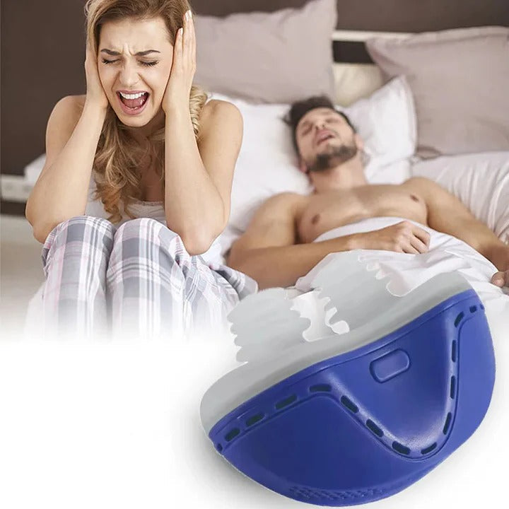 Electric Anti Snore Device with Dual Vortex Airflow