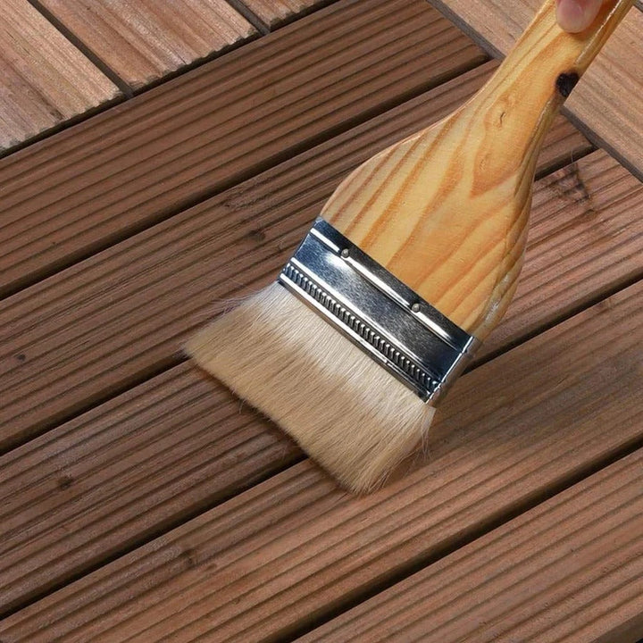 Interlocking Outdoor Patio Wood Flooring Deck Tiles 27Pcs