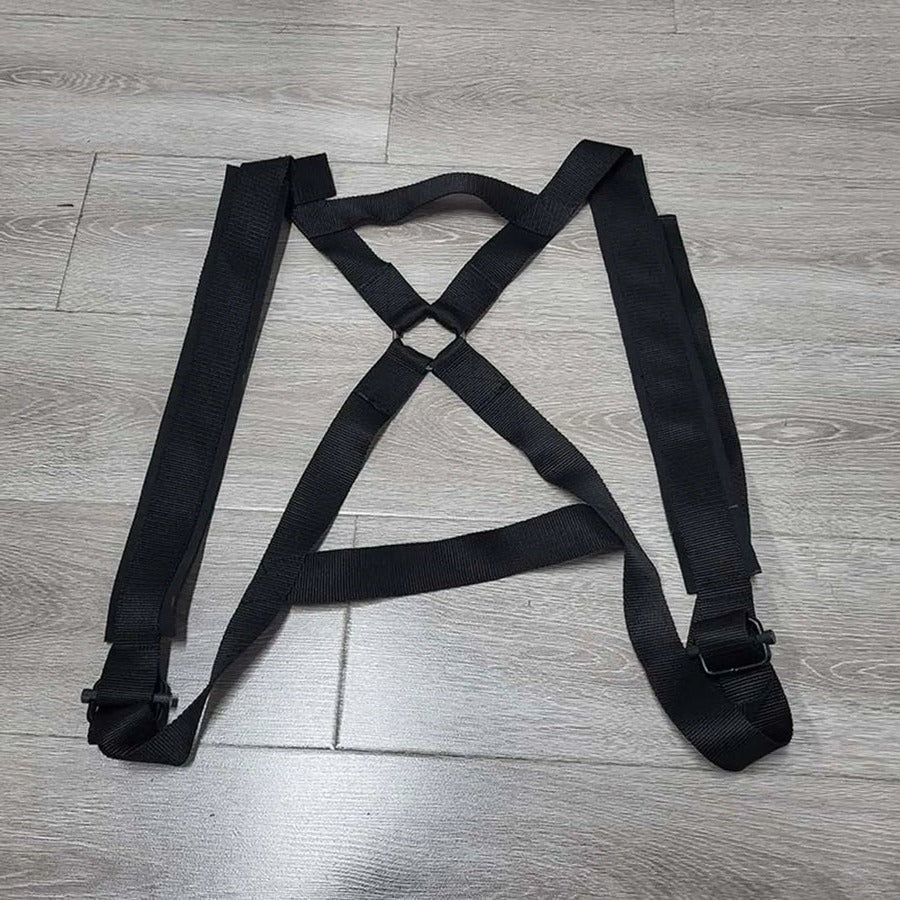 Adjustable Weighted Training Vest for Barbell Plates