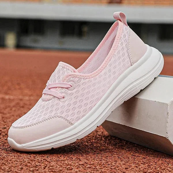 Womens Mesh Orthopedic Shoes with Memory Foam Cushioning and Arch Support
