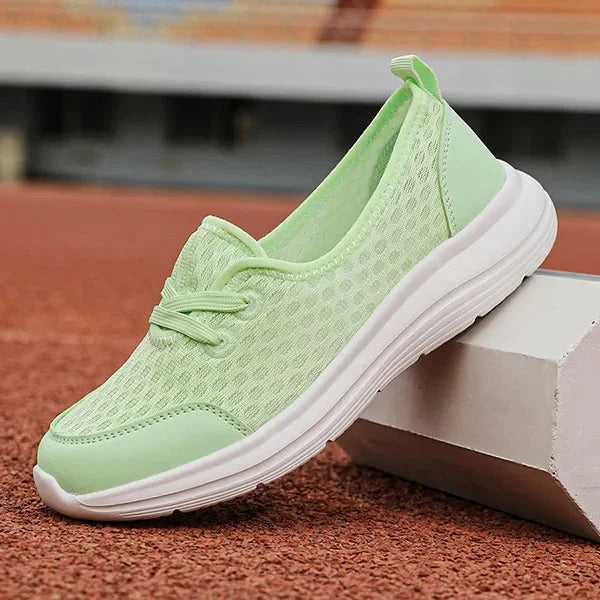 Womens Mesh Orthopedic Shoes with Memory Foam Cushioning and Arch Support