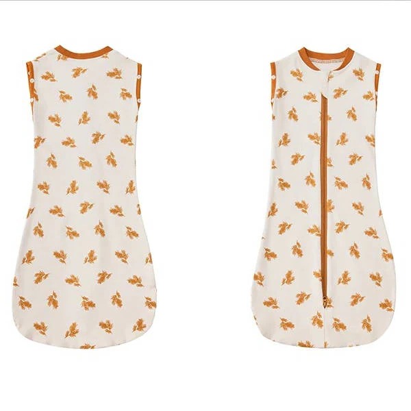 Breathable Newborn Sleeping Bag with Dual Zipper