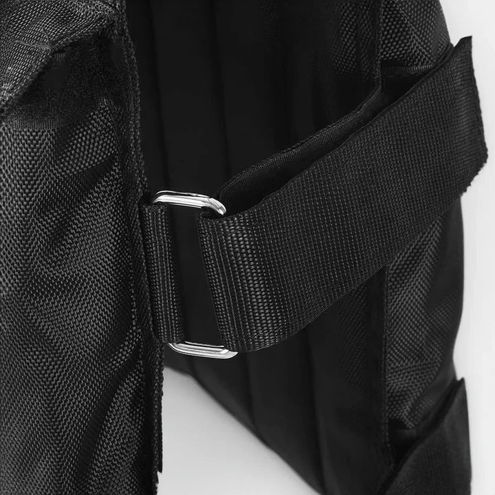 Adjustable 110 lb Weight Vest – Fitness and Workout Training Gear