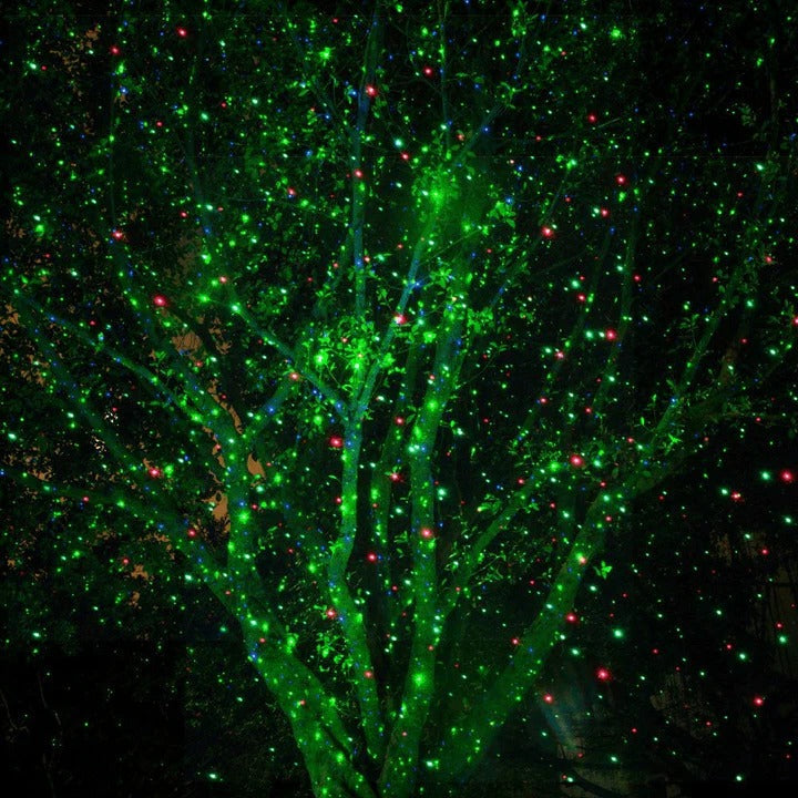 Motion Activated Outdoor Laser Light Projector for Parties