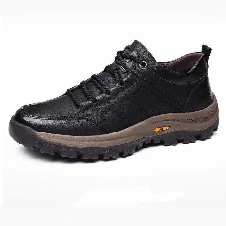 Non Slip Casual Shoes for Men Hand Stitched with Arch Support