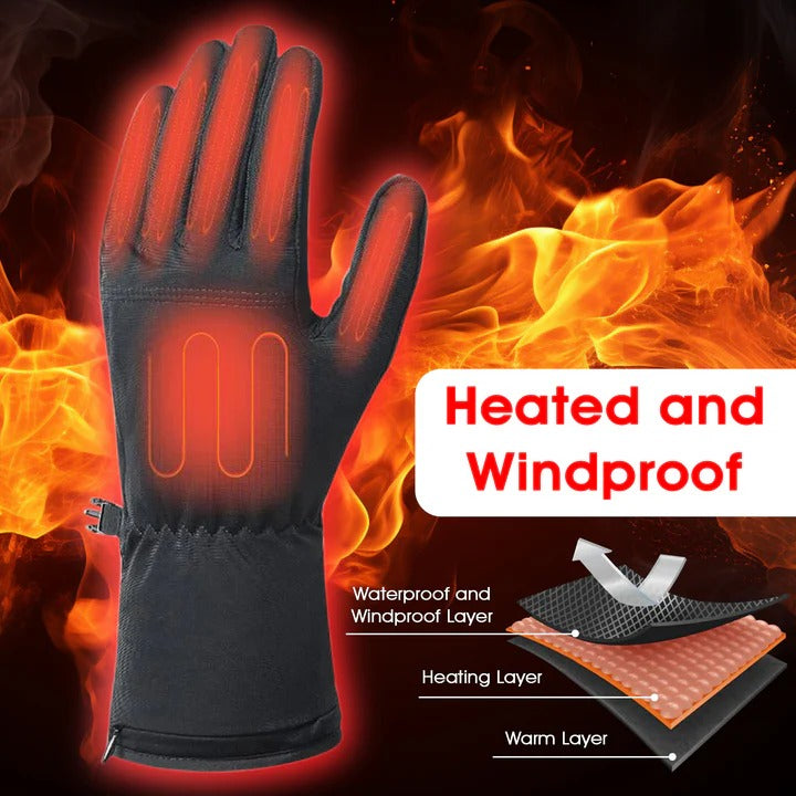 Ultra Thin Heated Glove Liners for Extra Hand Warmth