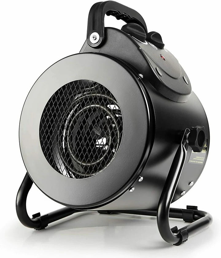 Electric Fan Heater for Indoor Areas and Workspaces