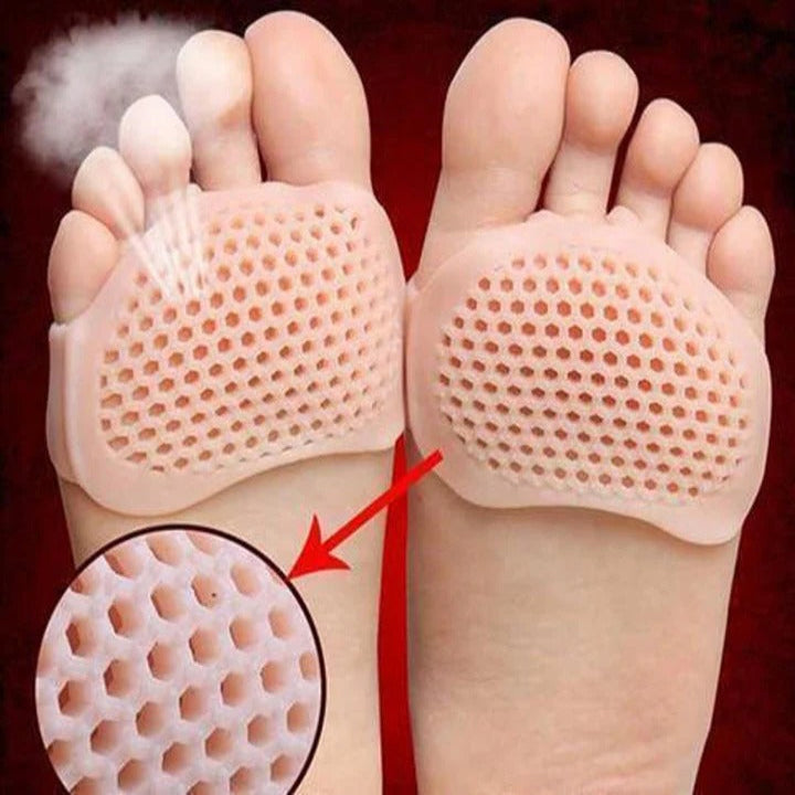 Breathable Forefoot Gel Cushion Pads, Pair