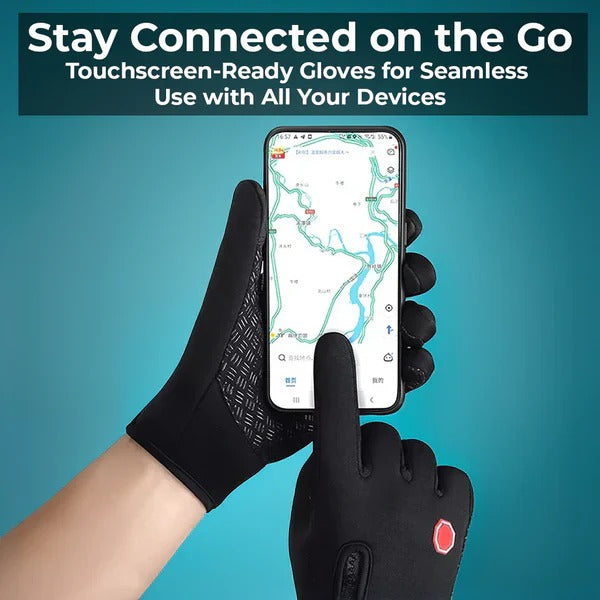 Insulated Thermal Gloves with Three-Layer Design