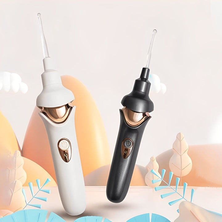 Vacuum Ear Cleaner Device with Soft Tip