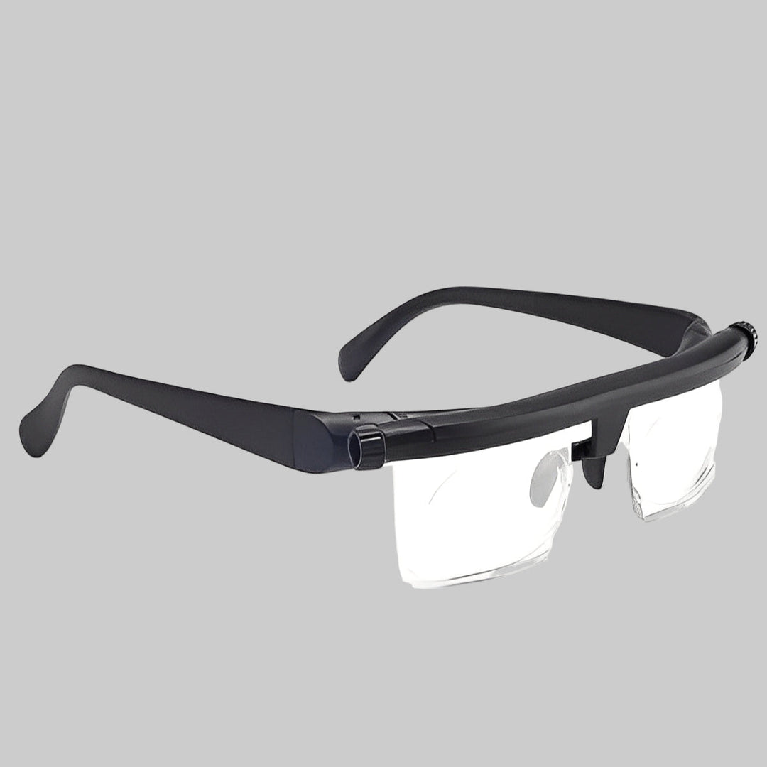 Adjustable Focus Dual-Lens Glasses