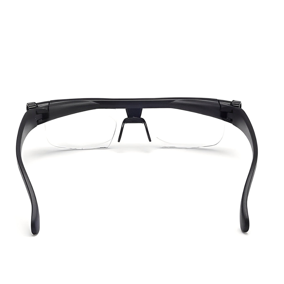 Adjustable Focus Dual-Lens Glasses