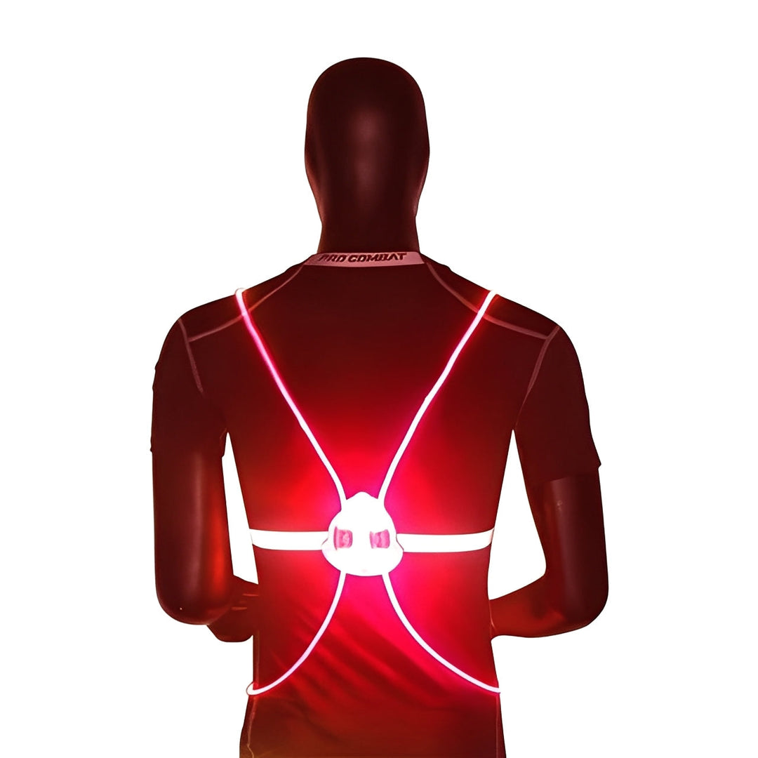 LED Flash Night Vest Reflective for Running and Cycling