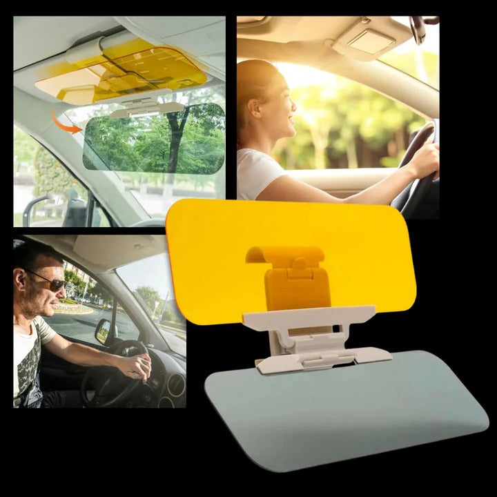 Car Visor Extender Dual Use for Day and Night Driving