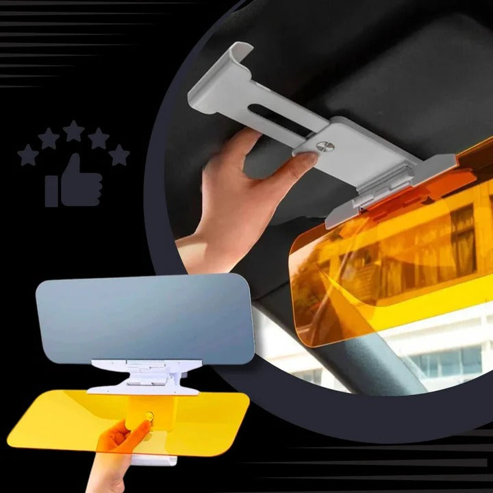 Car Visor Extender Dual Use for Day and Night Driving