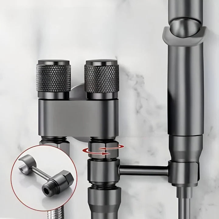 Toilet Bidet Sprayer Faucet for Cleaning and Bathroom Use