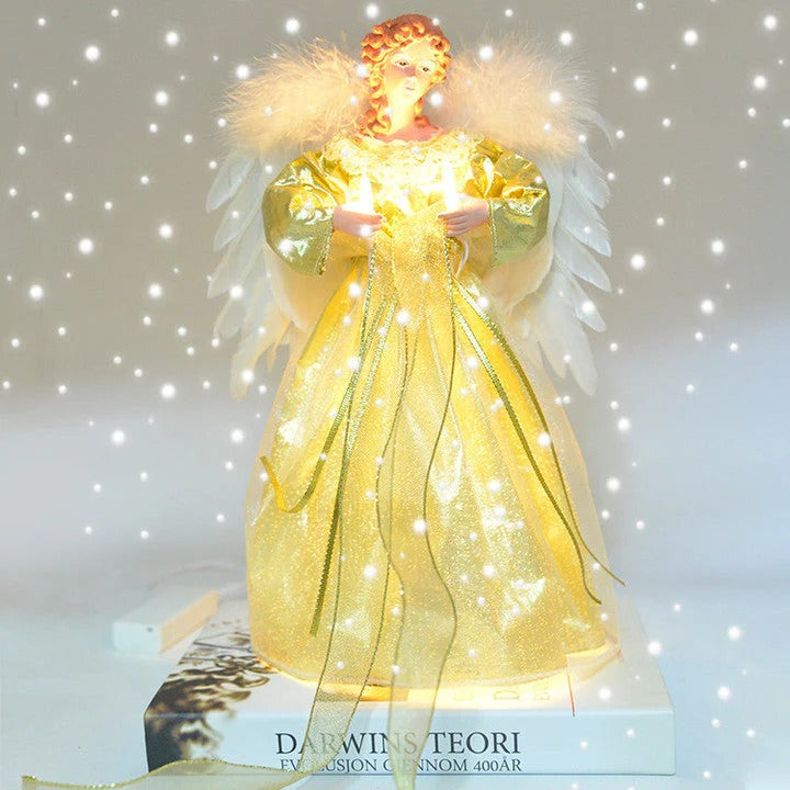 Angel Tree Topper Animated and Lighted for Christmas