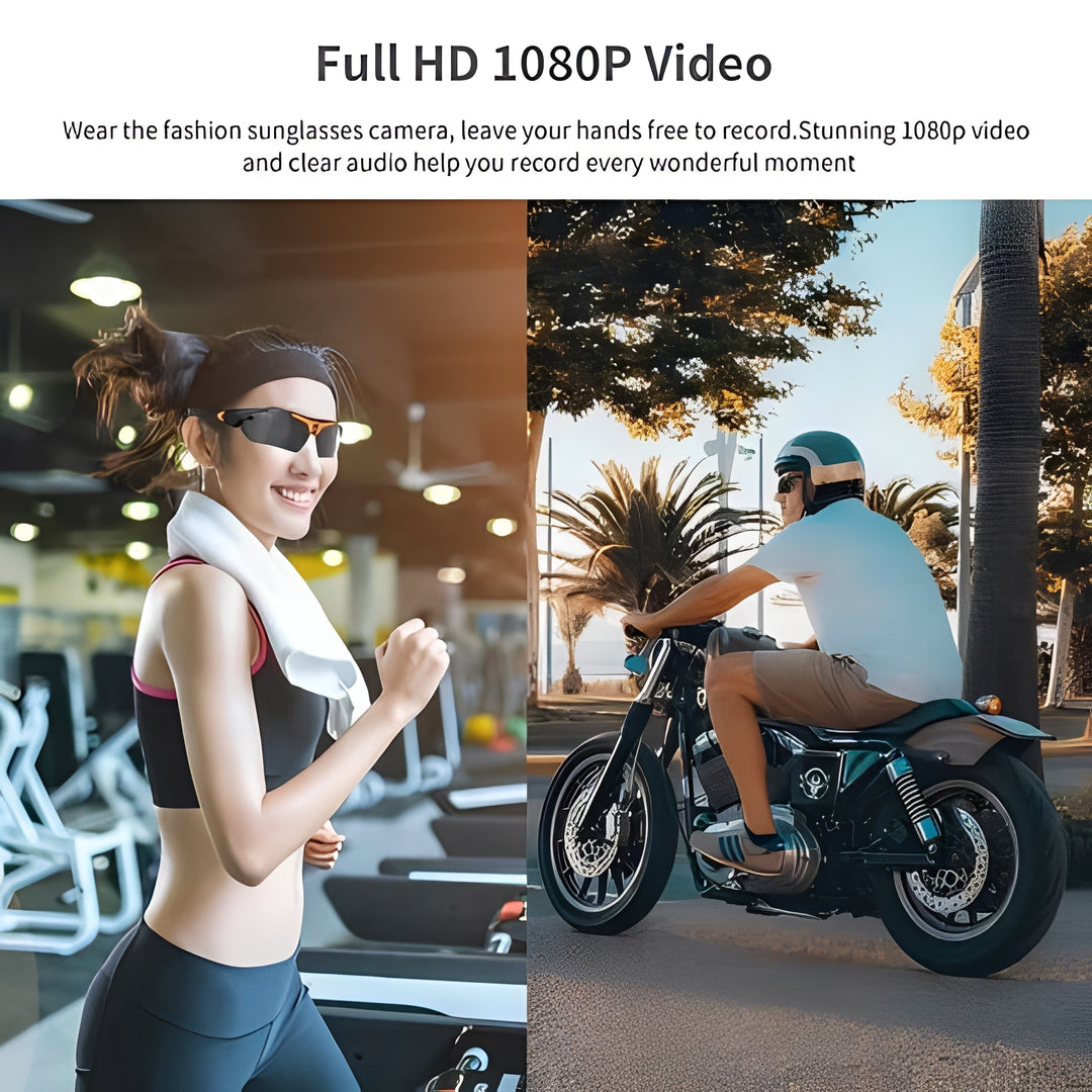 Sunglasses with Built In Camera and Video Recorder