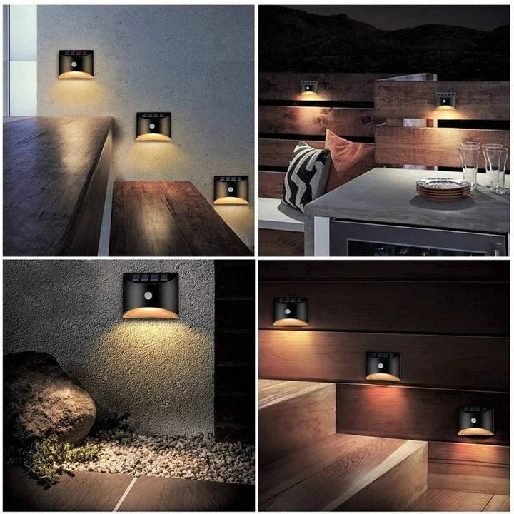 Outdoor Motion Sensor Stair Lights and Fence Light LED Waterproof