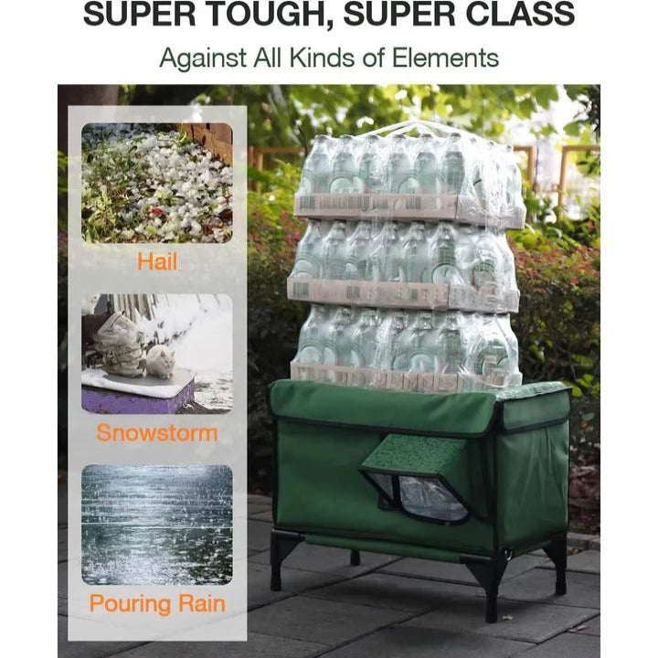 Thermal Shelter Sanctuary and Heated Outdoor Cat House for Winter