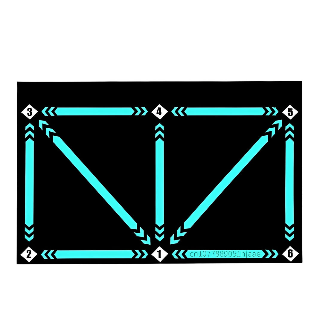 Indoor Football Training Mat with Video Guided Training Sessions