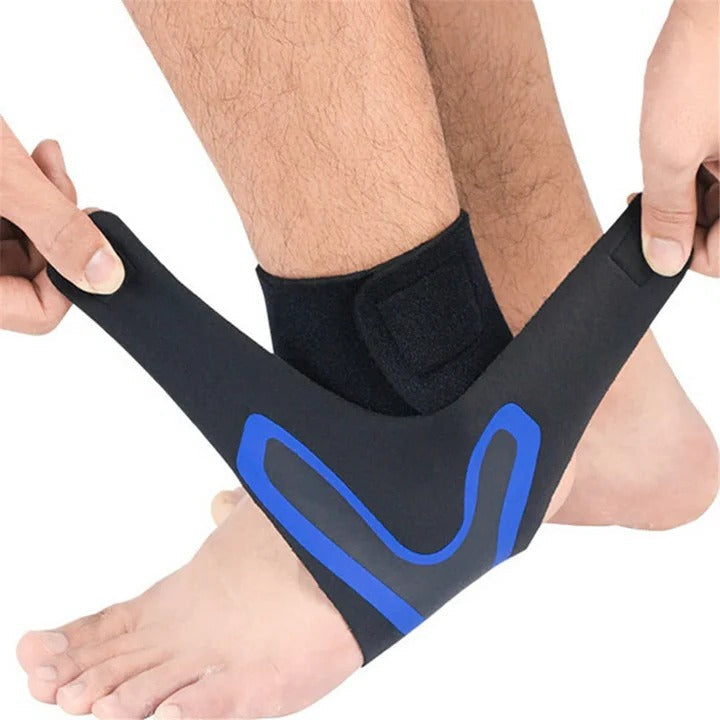 Ankle X Wrap Brace Support Compression Sleeve