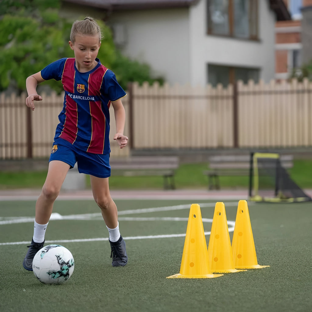 Indoor Football Training Mat with Video Guided Training Sessions