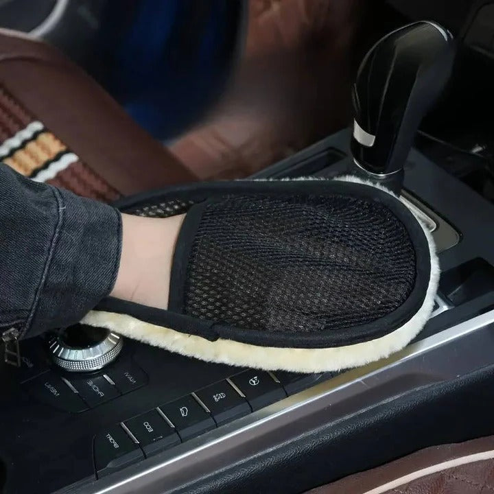 Microfiber Car Polishing Cloth with Dual Surfaces