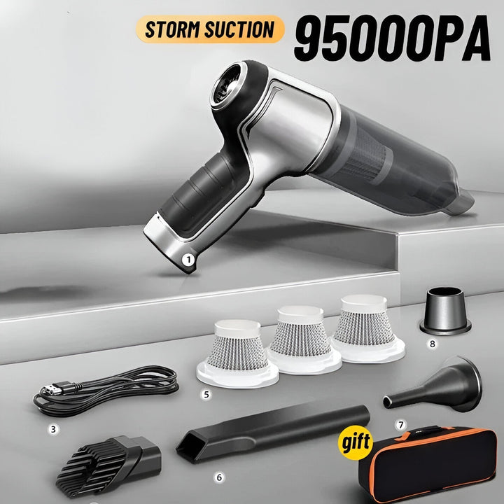 Handheld Cordless Vacuum, Compact Cleaner for Car and Home