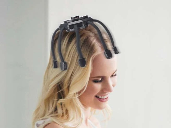Octopus Head Massager, for Relaxation Anywhere