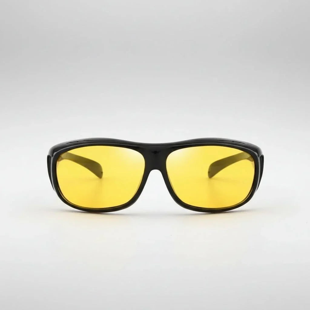 Polarized Driving Eyewear with Anti-Glare Lens for Night Vision